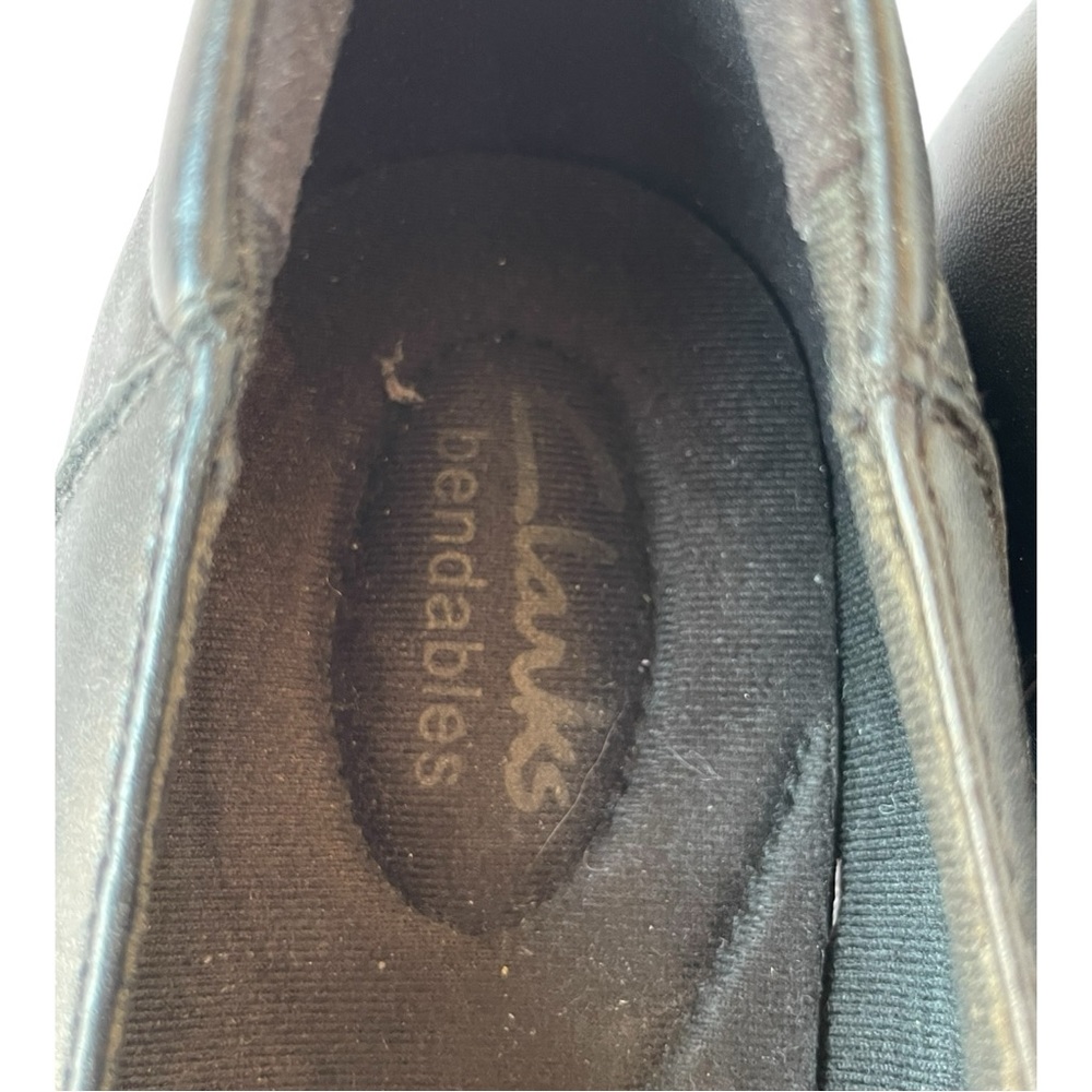 Clarks Ingalls Siene Mary Jane Womens Shoes Black Leather block heel Size 7.5 - Picture 7 of 8